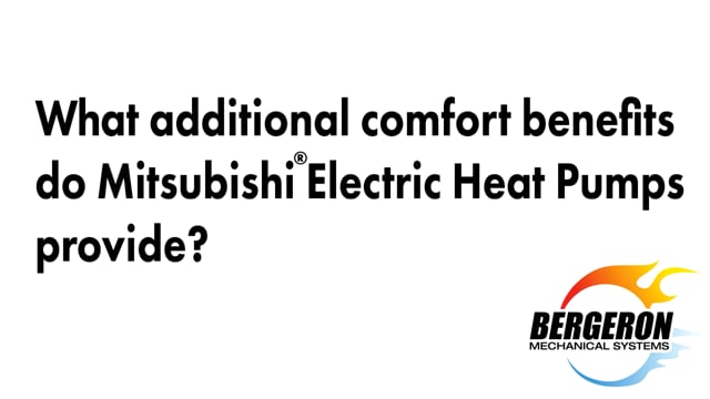 Mitsubishi heat pump benefits New Hampshire